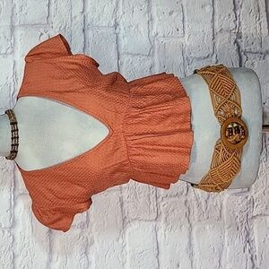 Roxy cropped blouse